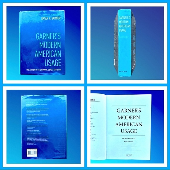 “Garner's Modern American Usage” by Bryan A. Garner. Hardcover - Picture 9 of 9